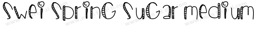 Swei Spring Sugar Medium字体转换
